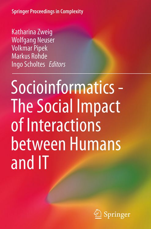 Produktbild: Socioinformatics - The Social Impact of Interactions between Humans and IT
