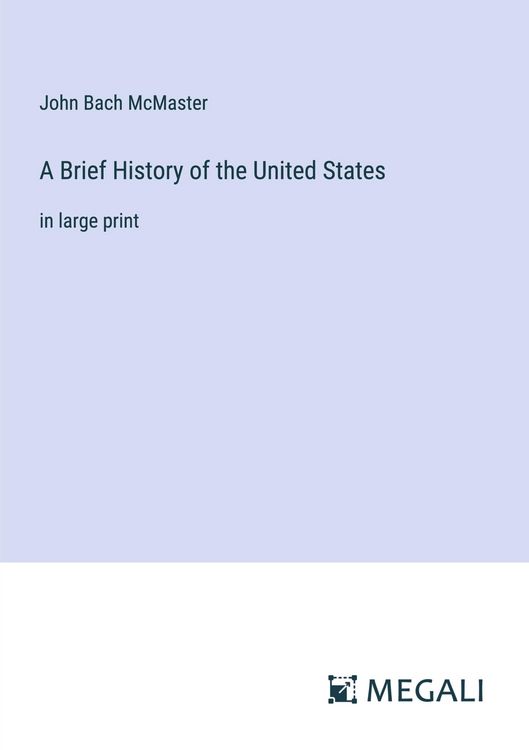 Produktbild: A Brief History of the United States