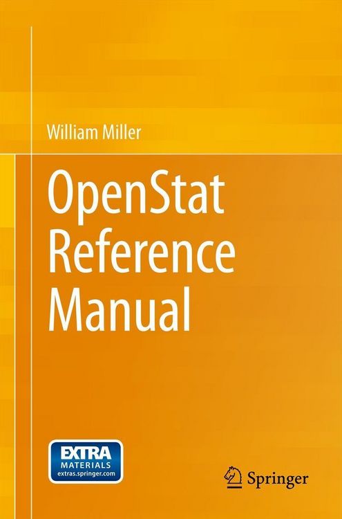 Produktbild: OpenStat Reference Manual