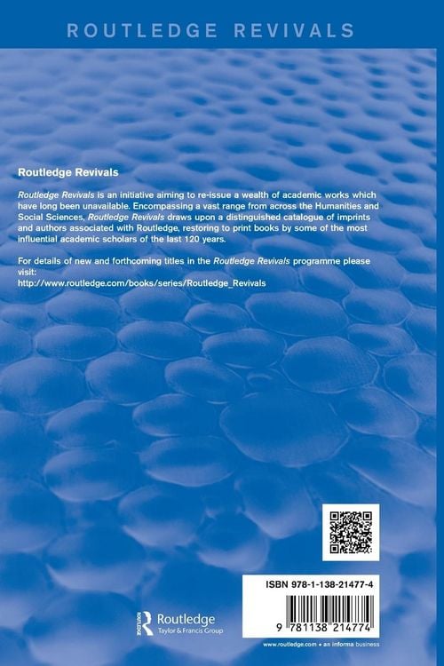 Produktbild: Routledge Revivals