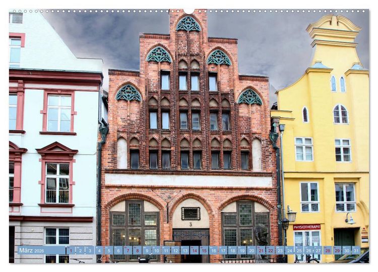 Produktbild: Stralsund und die Boddenlandschaft (hochwertiger Premium Wandkalender 2026 DIN A2 quer), Kunstdruck in Hochglanz