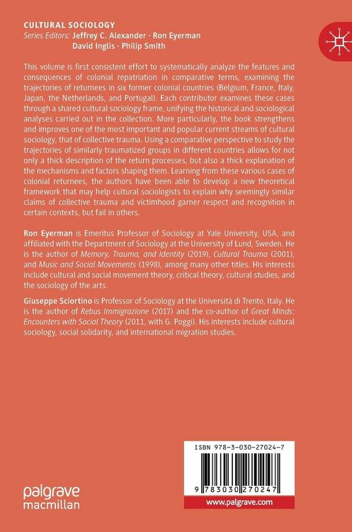 Produktbild: The Cultural Trauma of Decolonization