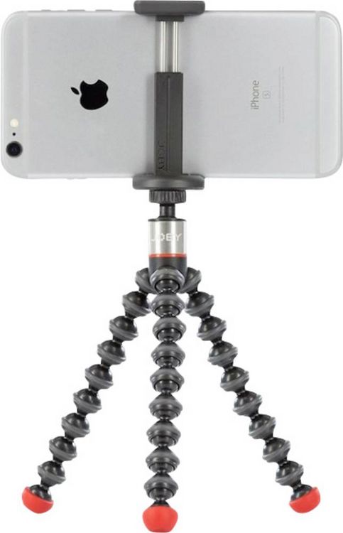 Produktbild: JOBY GripTight™ONE GP Magnetic Impulse™ Stativ-Set 1/4 Zoll Schwarz inkl. Smartphonehalter