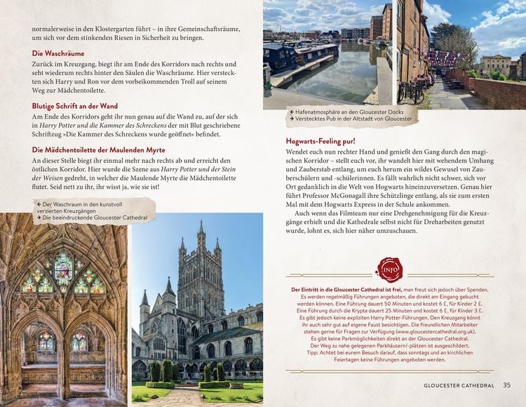 Produktbild: Premiumausgabe: Der inoffizielle Harry Potter Reisef&uuml;hrer