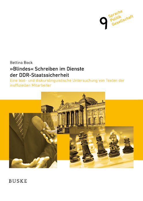 Produktbild: 'Blindes' Schreiben im Dienste der DDR-Staatssicherheit