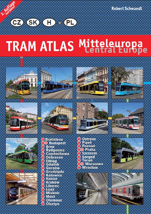 Produktbild: Tram Atlas Mitteleuropa/Central Europe