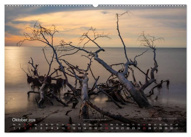 Produktbild: Prerows Wilder Westen (Wandkalender 2026 DIN A2 quer), CALVENDO Monatskalender