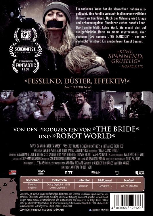 Produktbild: Fear comes home - Wer bleibt am Leben?