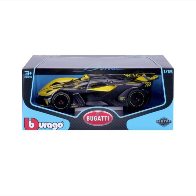 Produktbild: Maisto Bugatti Bolide, gelb 1:24 Modellauto