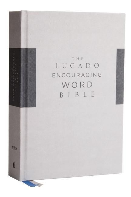 Produktbild: Niv, Lucado Encouraging Word Bible, Gray, Cloth Over Board, Comfort Print