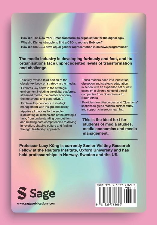 Produktbild: Strategic Management in the Media