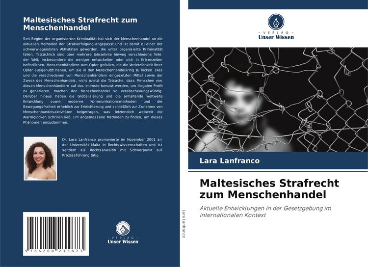 Produktbild: Maltesisches Strafrecht zum Menschenhandel