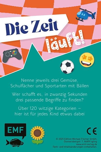 Produktbild: Kartenspiel: Nenne drei &ndash; schon vorbei! ... f&uuml;r Kids!
