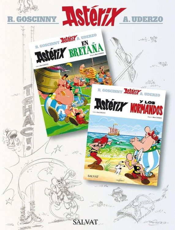 Produktbild: Ast&eacute;rix en Breta&ntilde;a ; Ast&eacute;rix y los normandos