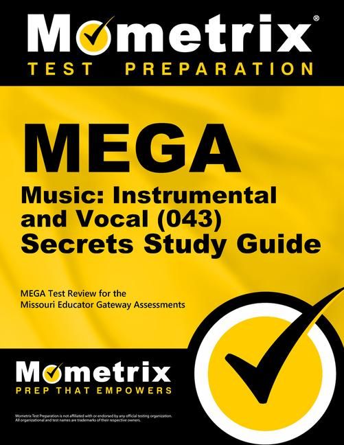 Produktbild: Mega Music: Instrumental and Vocal (043) Secrets Study Guide