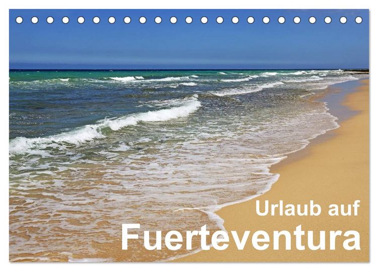Produktbild: Urlaub auf Fuerteventura (Tischkalender 2026 DIN A5 quer), CALVENDO Monatskalender