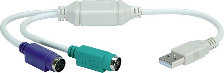 Produktbild: VALUE USB - 2x PS/2 Konverter