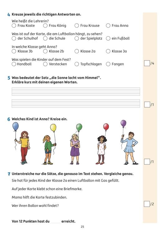 Produktbild: &Uuml;bungsheft mit Tests in Deutsch 2. Klasse