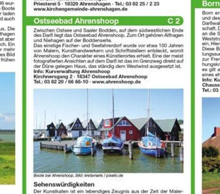 Produktbild: Fischland - Dar&szlig; - Zingst 1:50 000