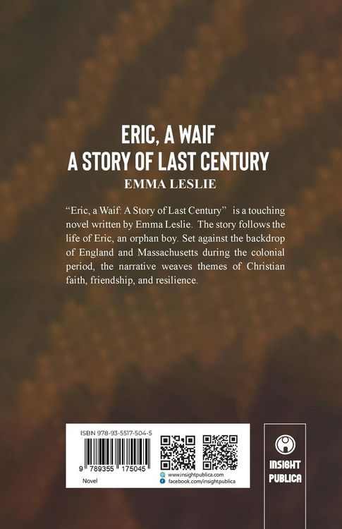 Produktbild: ERIC, A WAIF A Story of Last Century