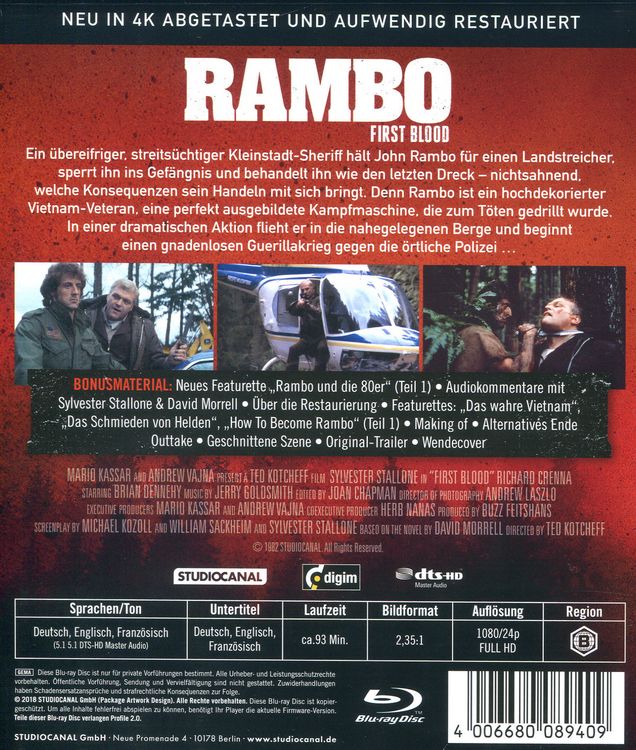 Produktbild: Rambo - First Blood