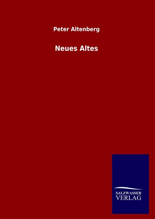Produktbild: Neues Altes