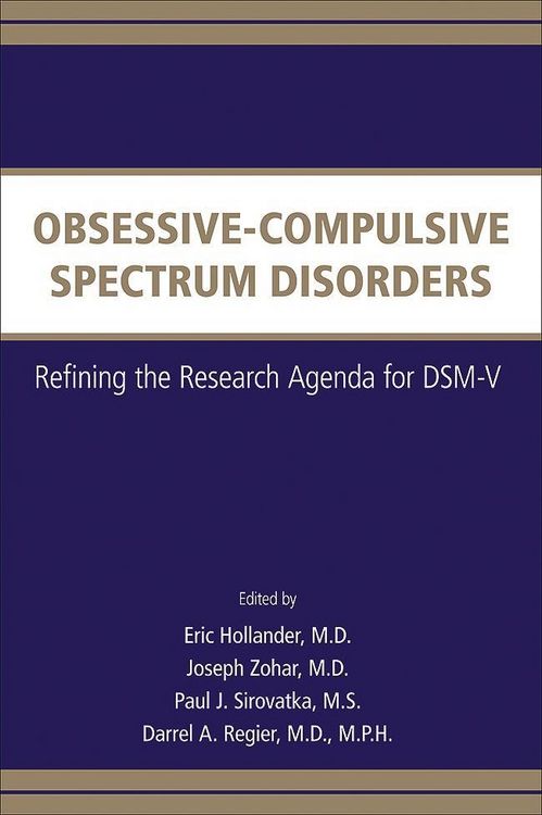 Produktbild: Obsessive-Compulsive Spectrum Disorders
