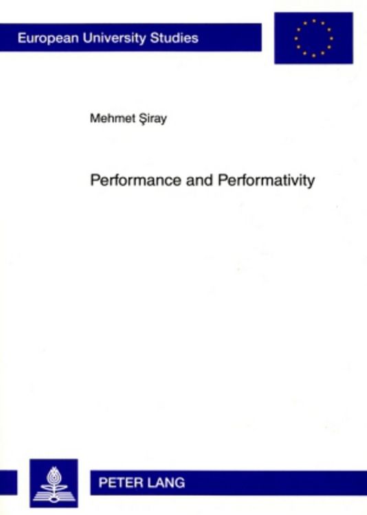 Produktbild: Performance and Performativity