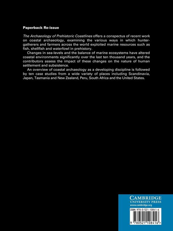 Produktbild: The Archaeology of Prehistoric Coastlines