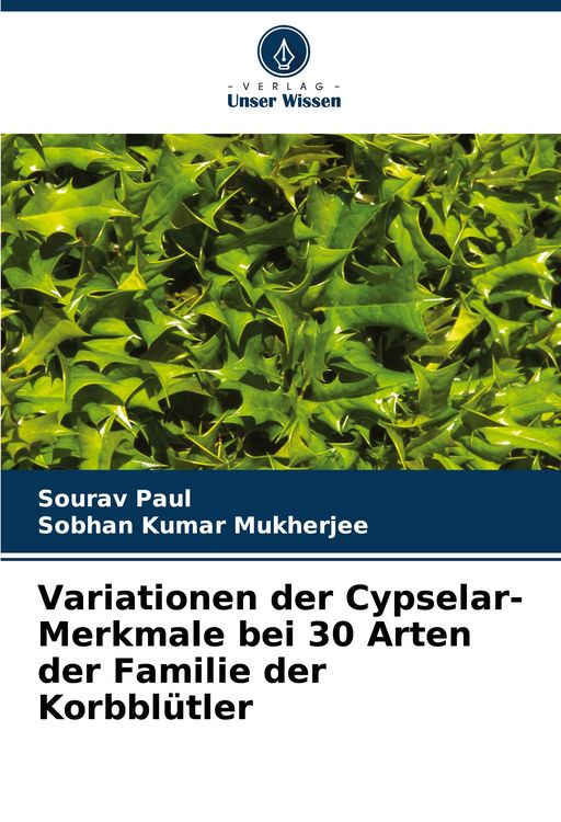 Produktbild: Variationen der Cypselar-Merkmale bei 30 Arten der Familie der Korbbl&uuml;tler