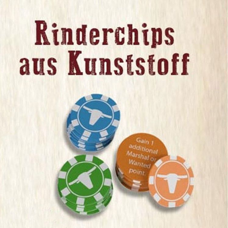 Produktbild: Western Legends (2. Edition) | Rinderchips aus Kunststoff - Zusatzmaterial