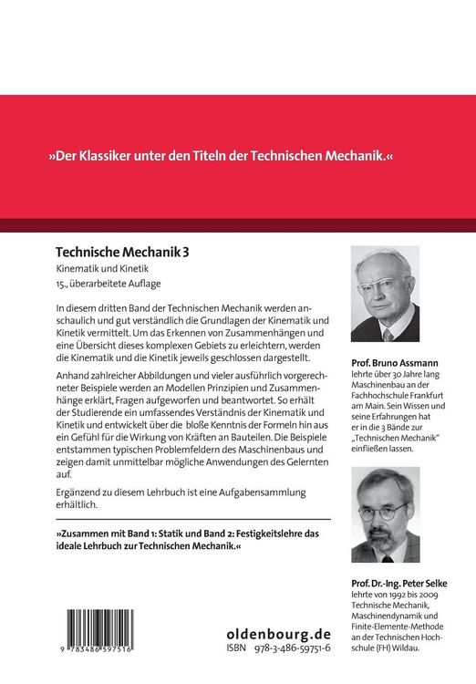 Produktbild: Technische Mechanik 3