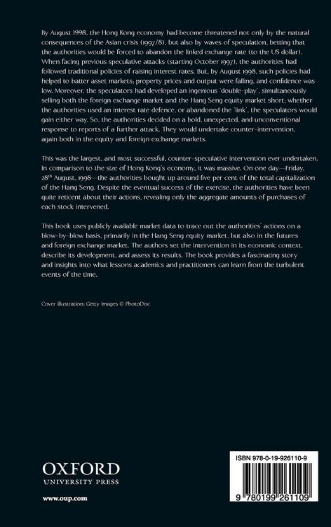 Produktbild: Intervention to Save Hong Kong