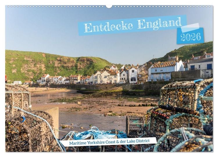 Produktbild: Entdecke England (Wandkalender 2026 DIN A2 quer), CALVENDO Monatskalender