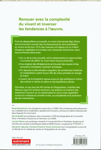 Produktbild: Atlas de la biodiversit&eacute; : tisser de nouveaux liens entre vivants