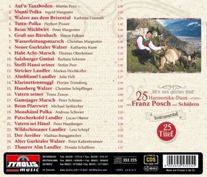 Produktbild: 25 Harmonika-Duos mit Franz Posch/Sch&uuml;ler