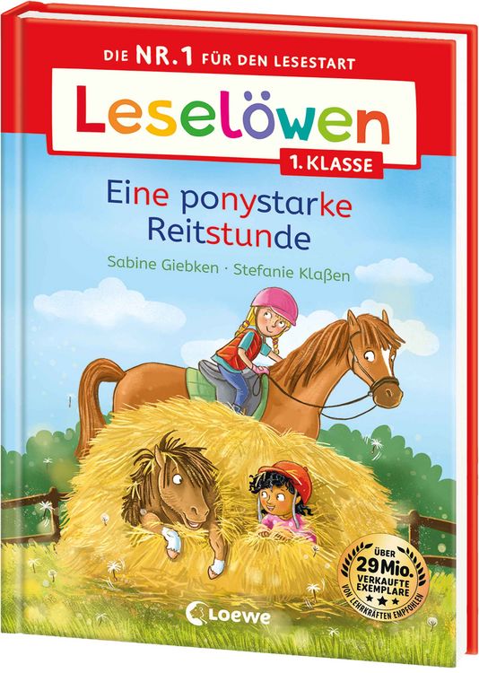 Produktbild: Lesel&ouml;wen 1. Klasse - Eine ponystarke Reitstunde