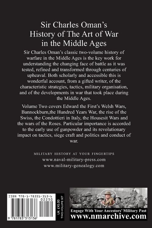 Produktbild: Sir Charles Oman's History Of The Art of War in the Middle Ages Volume 2