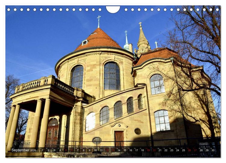 Produktbild: Unterwegs in Ludwigsburg (Wandkalender 2026 DIN A4 quer), CALVENDO Monatskalender