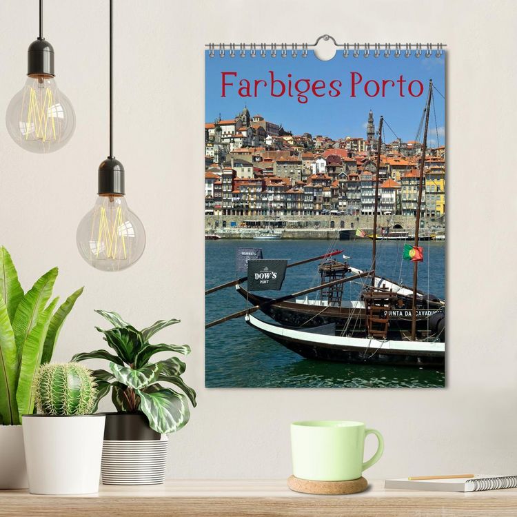 Produktbild: Farbiges Porto (Wandkalender 2026 DIN A4 hoch), CALVENDO Monatskalender