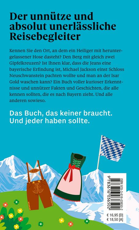 Produktbild: DUMONTs Unn&uuml;tzes Reisewissen Bayern