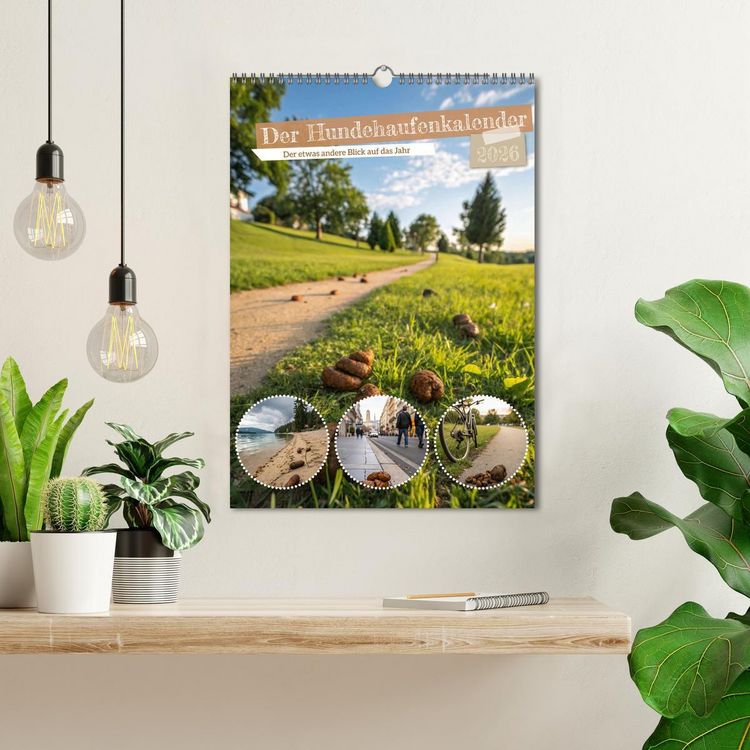 Produktbild: Der Hundehaufenkalender (Wandkalender 2026 DIN A3 hoch), CALVENDO Monatskalender