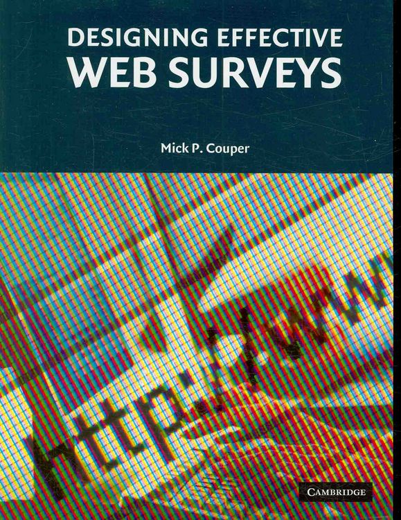 Produktbild: Designing Effective Web Surveys