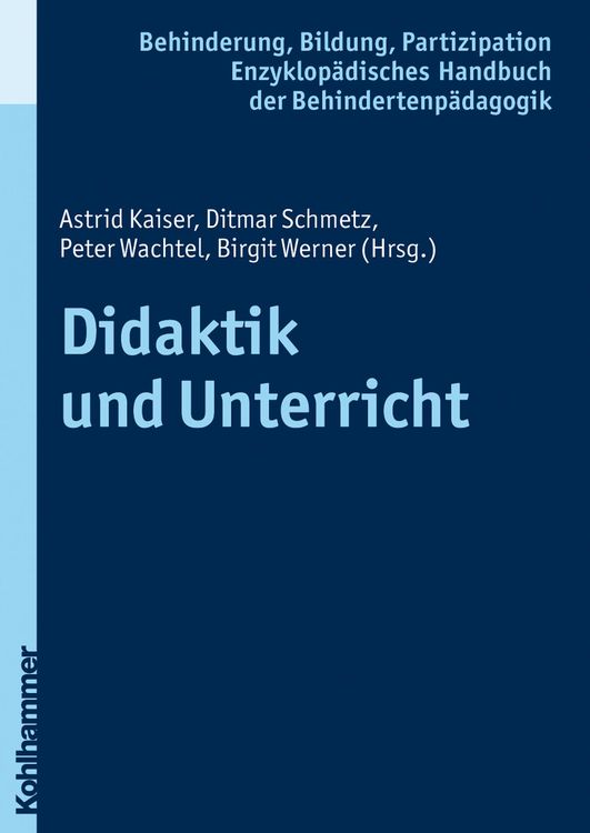 Produktbild: Didaktik und Unterricht