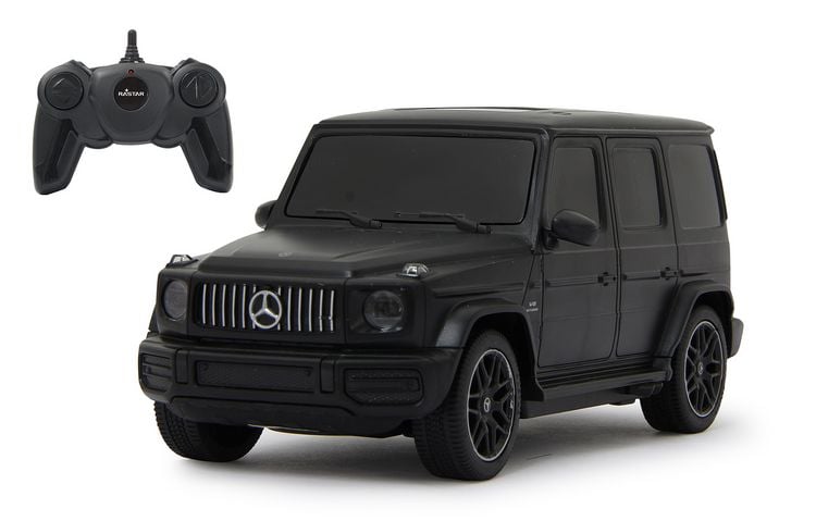 Produktbild: Jamara Mercedes-Benz AMG G63 1:24 matt schwarz 27MHz