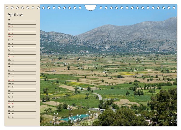 Produktbild: Gro&szlig;er Grieche Kreta (Wandkalender 2026 DIN A4 quer), CALVENDO Monatskalender