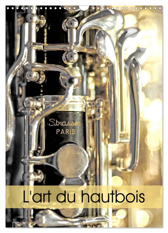 Produktbild: L'art du hautbois (Calendrier mural 2026 DIN A3 horizontal), CALVENDO calendrier mensuel