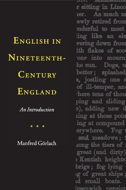 Produktbild: English in Nineteenth-Century England