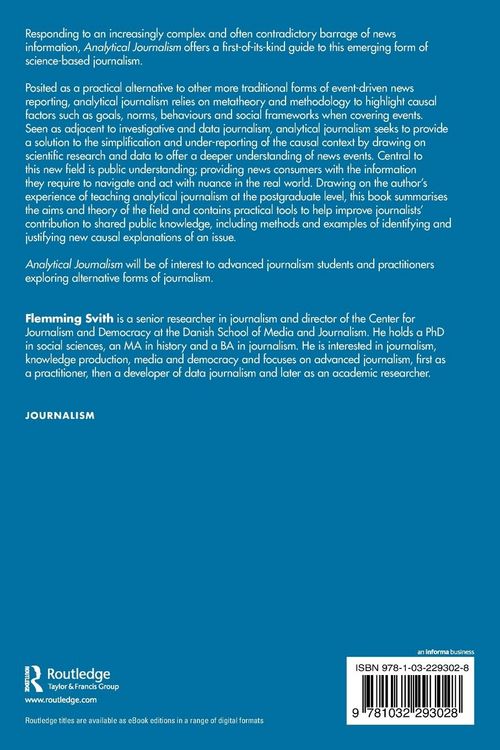 Produktbild: Analytical Journalism
