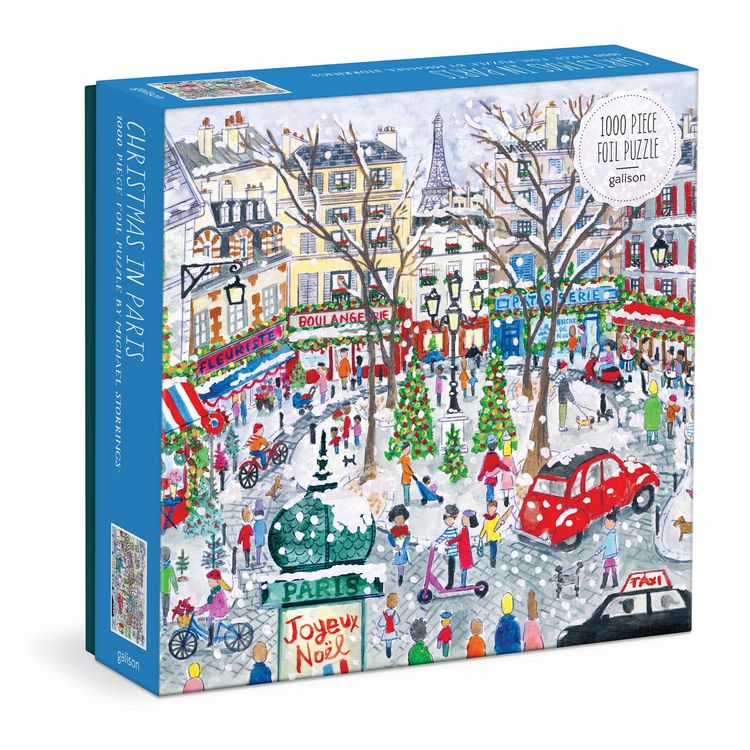 Produktbild: Michael Storrings Christmas in Paris. 1000 Piece Foil Puzzle